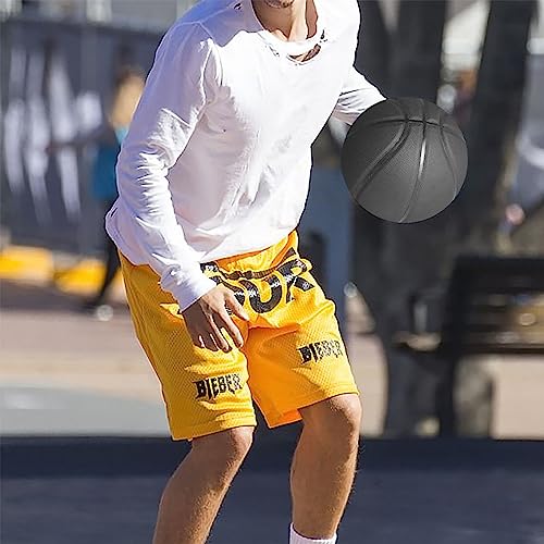 MINDCOLLISION Size 5/6/7 Solid Color Basketball, No Standard Non-Slip Wear-Resistant - Image 4