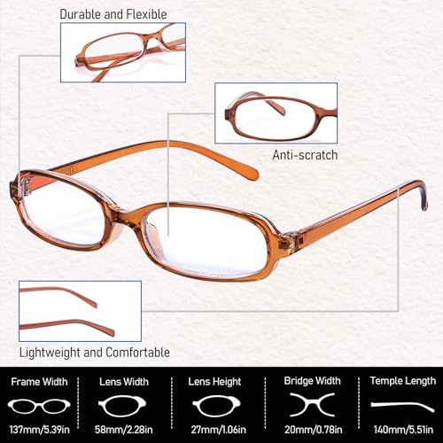 Image of Myiaur Night Vision Fit Over Glasses for Men Women V13 brown