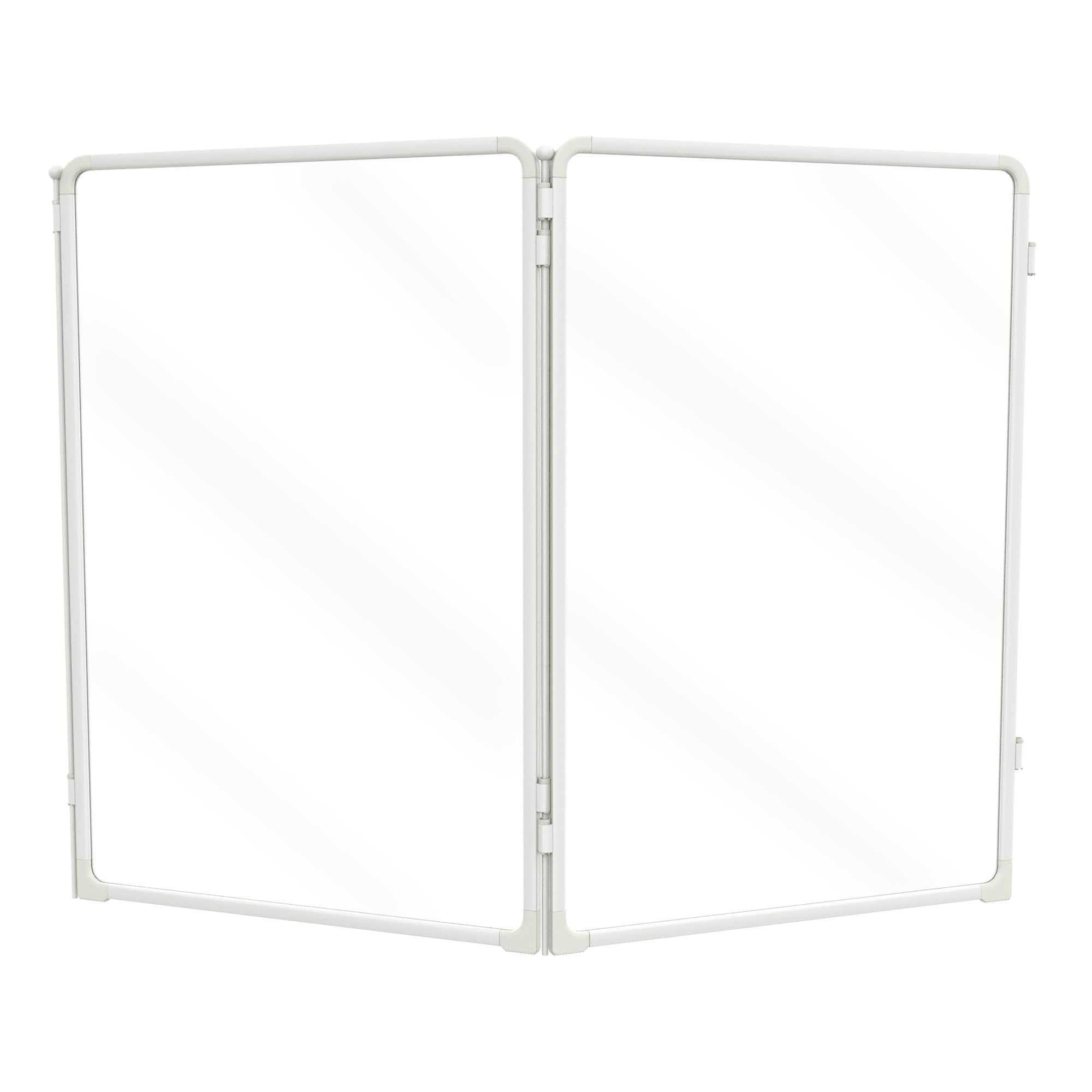 FXW AuraSpace Pro Clear Acrylic Indoor Dog Playpen, 40" H, 2 Panels