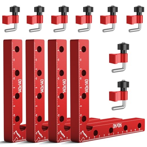 Preciva Right Angle Positioning Clamp 14cm, 4 Sets