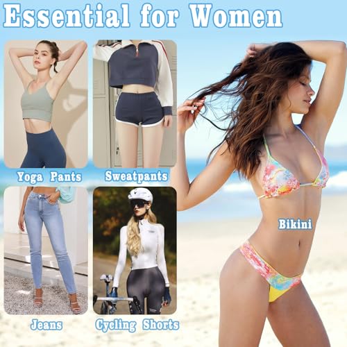 Image of Cameltoe Concealer Cover Seamless Reusable Silicone Hider Insert No Sticky Layer Anti Camel Toe Cover Silicone Underwear Guard for Leggings and Swimwear, Seamless & Invisible (4 Pack)