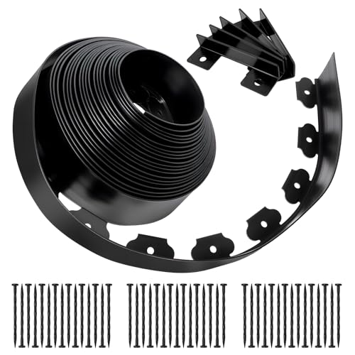 Landscape Edging, 3' x 50' Garden Edging, Black Edging...