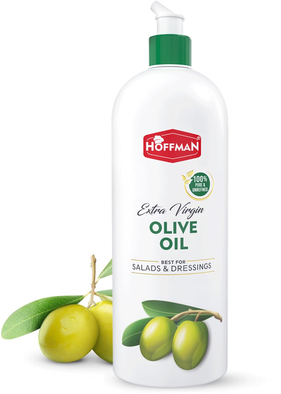 HOFFMANPremium Cold Pressed Olive Oil (500ml, Extra Virgin)