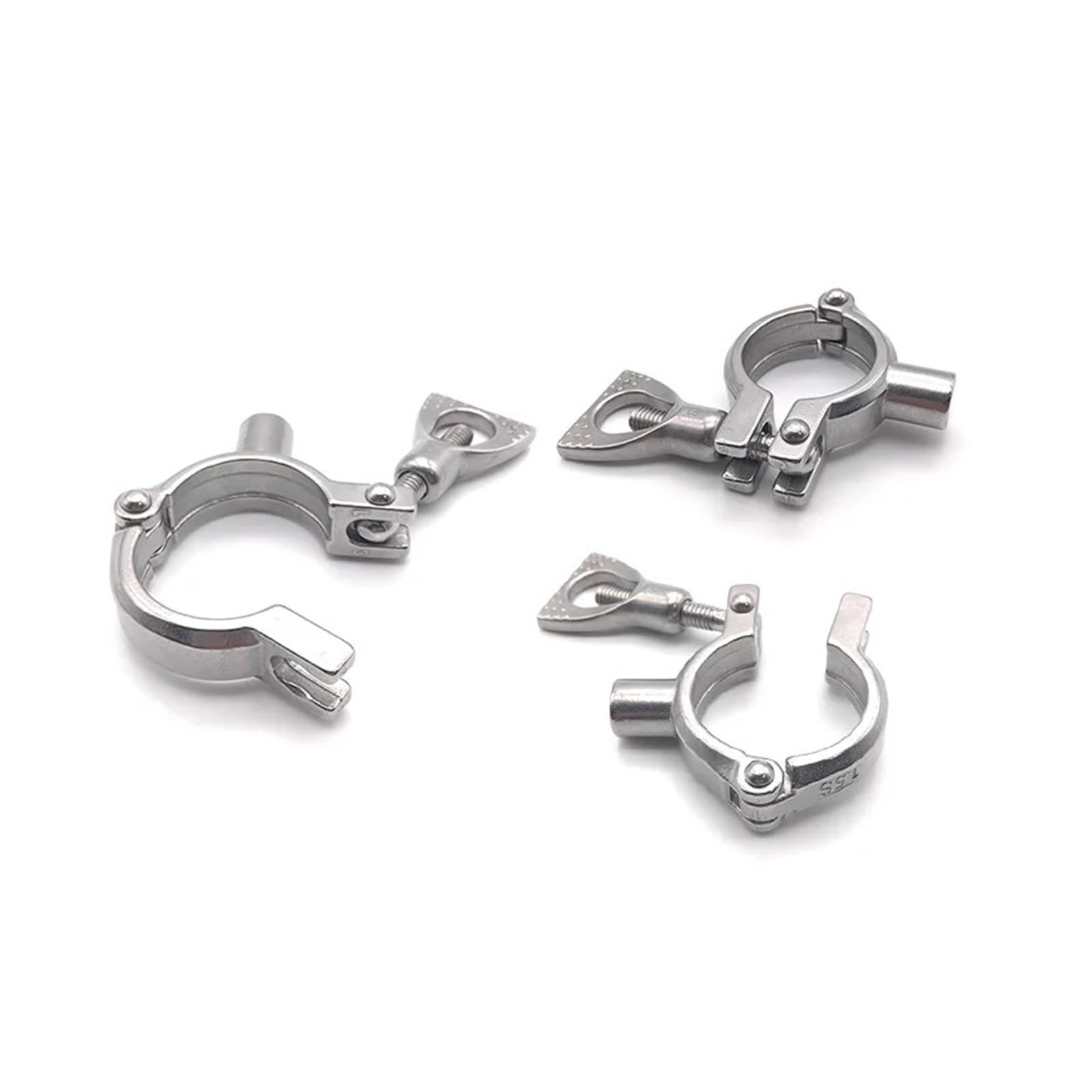 1pc OD38mm 304 Stainless Steel Welding Tube Bracket Clamp Clips Tube Holder