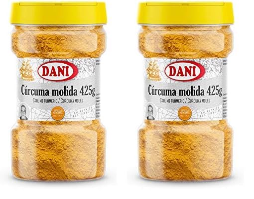 Dani - Cúrcuma Molida, Especia, 425Gramos (Paquete de 2)