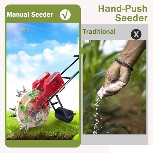 Sembradora manual para jardin con 12 orificios miniatura 5