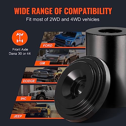 Image of VEVOR Ball Joint Press Kit, 10 pcs Tool Kit, C-Press Ball Joint Remove and Install Tools, for Most 2WD and 4WD Cars, Heavy Duty Ball Joint Repair Kit for Automotive Repairing