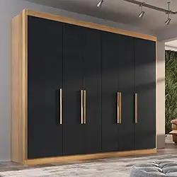 Guarda Roupa Casal Valencia 6 Portas 6 Gav Teka/onix