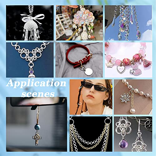 PandaHall Elite 215PCS Anellini Aperti Anellini