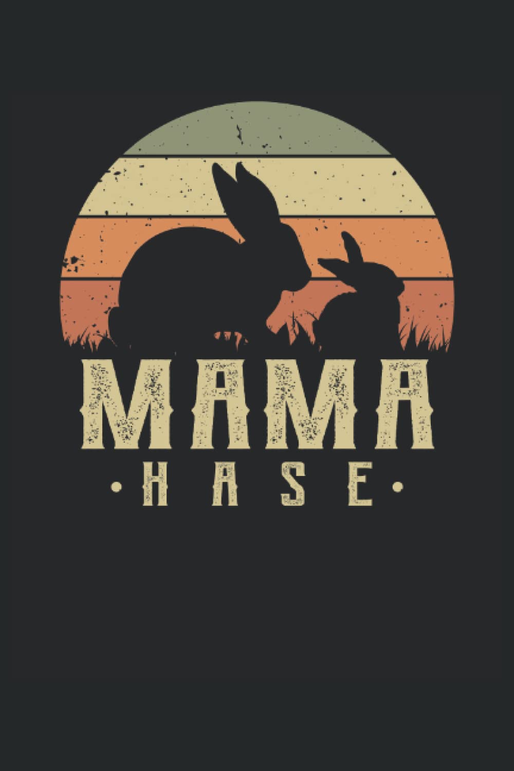 Mama Hase Notizbuch (liniert) Osterhase Familie Muttertag