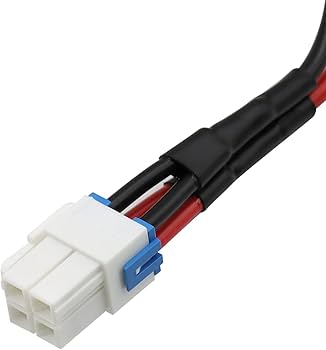 Amazon.com: (4PCS) 4 Pin 12AWG DC Power Supply Cable for ICOM