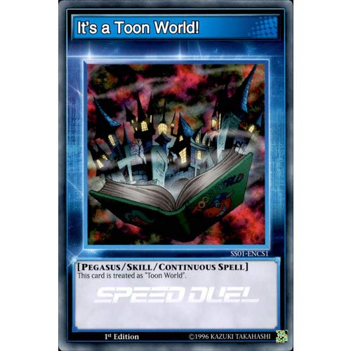 Yugioh Ss01 Encs1 1st Ed Its A Toon World Common | Desertcart INDIA Yugioh Ss01 Encs1 1st Ed Its A Toon World Common | Desertcart INDIA