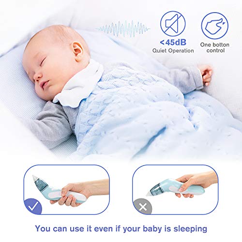 Aspiratore Nasale Per Neonati E Bambini - Succhiatore Muco Con 24