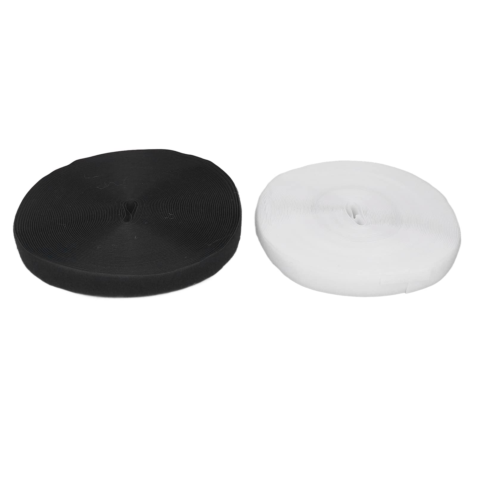 Cinta de gancho y bucle autoadhesiva de nailon suave con fuerte agarre para manualidades 2,5cm