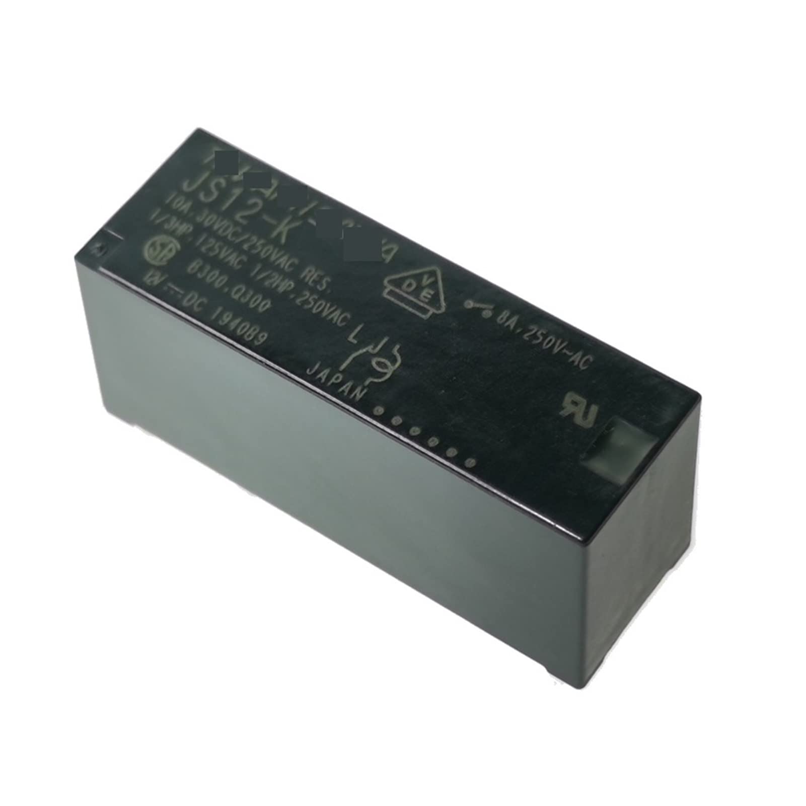 Relais de Puissance JS5-K 5VDC Dip-5 8A pour circuits imprimés - Lot de 10 pièces