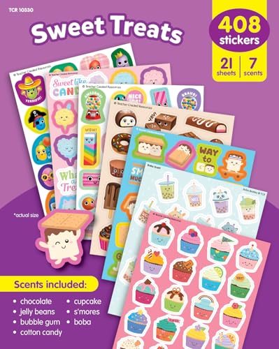 Autocollants malodorants Sweet Treats TCR10330 pour motiver les enfants