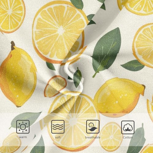 Wusikd Lemon Slice Fruit Girls' Underwear Cotton Girls Briefs Soft Toddler Underwear 2T3