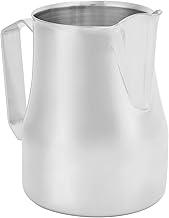 Jarro para espuma de leite, 350 ml 500 ml 750 ml engrossar boca de águia de aço inoxidável Jarro para vapor de café com leite, jarros para espuma de café, jarro de café para arte de(350ml)