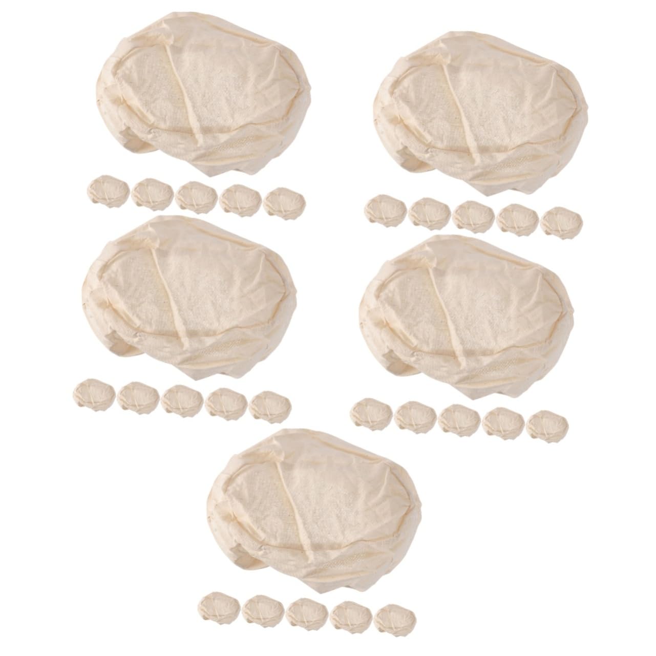 TOPBATHY 30pièces Housses Tissu Pour Panier De Fermentation Couvre-panier Pour Boulangers à Et Outil Pour Pâtisserie