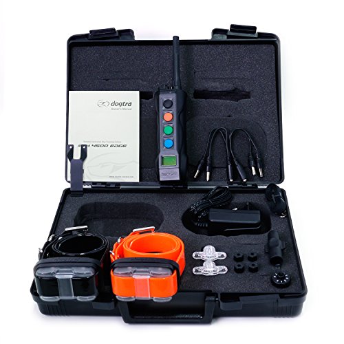 Dogtra 4502 EDGE Collier de Dressage Ergonomique pour Chien Rechargeable, Étanche IPX9K, 127...