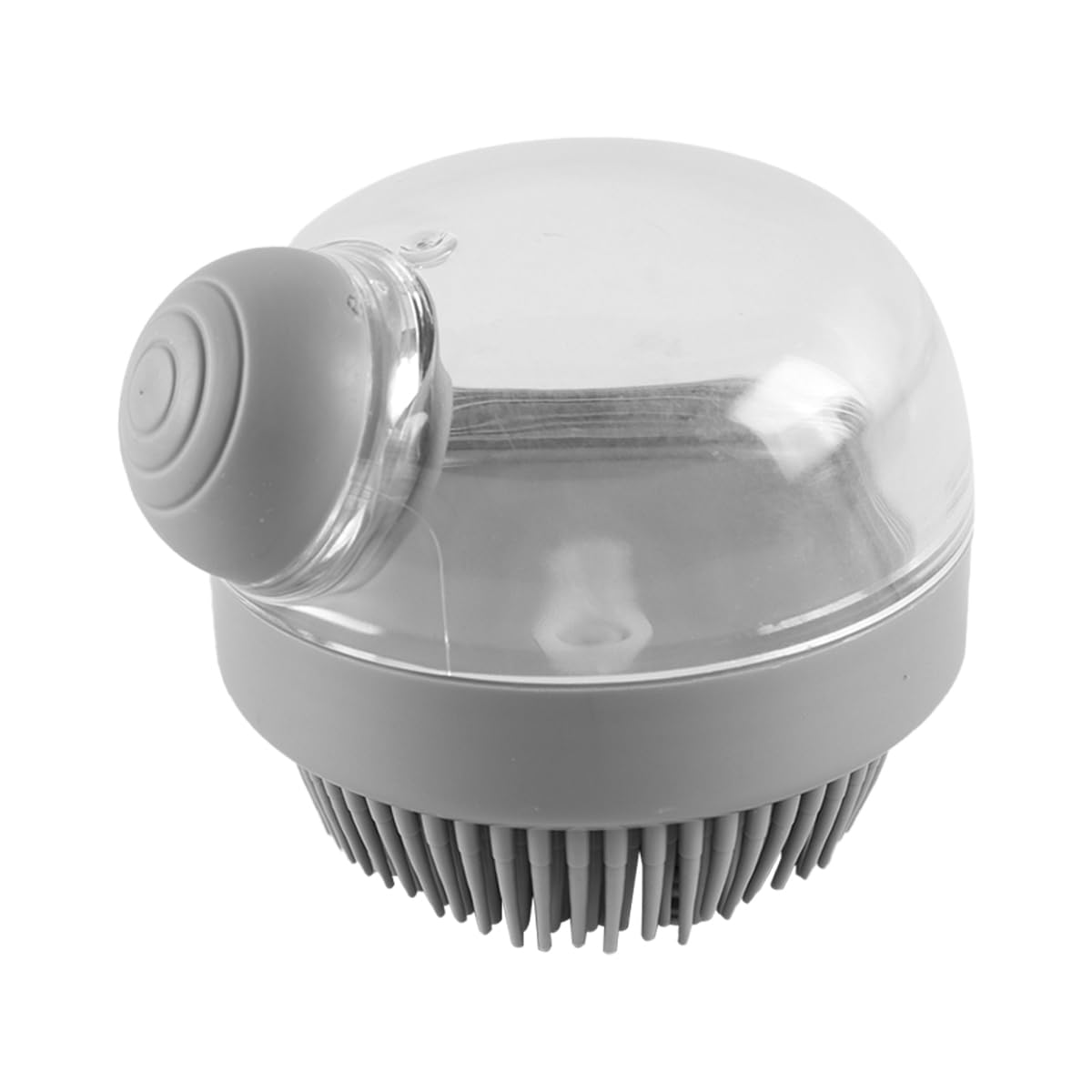 Laroal 2 Pcs Pet Grooming Bath Massage Brush Grooming Shower Brushes Bath Shampoo Massage Dispenser Shower Brush(Grey) - Image 2