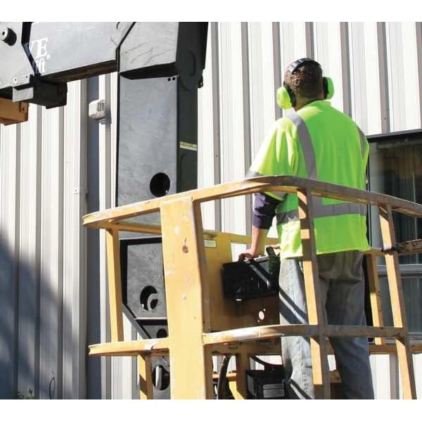 Image of 3M PELTOR Hearing Protection Optime 105 Earmuffs, E-A-Rfit Compatible, Assembly, Sanding, Grinding
