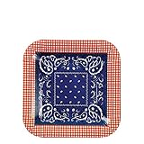 Meri Meri Party Plates, Howdy Cowboy - Small