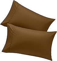 Vista 81 de Utopia Bedding - Juego de 2 fundas de almohada tamaño estándar, con cierre de sobre, tela de microfibra cepillada suave, resistentes al encogimiento