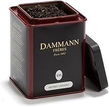 Dammann Brothers | Baby Pure Souchong | Affumicato Cinema Black Tea - 100 Gr | Cinese Foglia Sfusa Tea | Latina Affirmation for Children