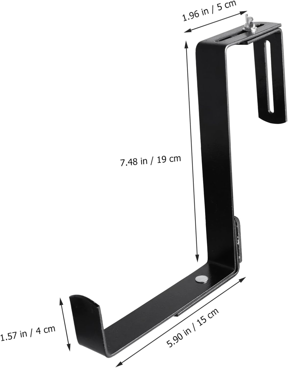 Decorative Flowerpot Holder 2-Pack Plant Rack Easy to Install Hanging Flowerpot Hanger for Windowsill Deck