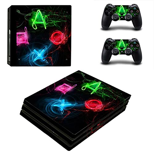 TAOSENG PS4 PRO Sticker Decal Cover per PS4 PRO