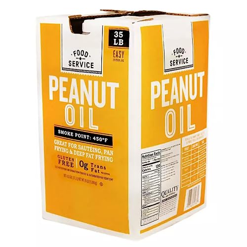 (4.5 Gallons) - ANF Brands Pure Peanut Oil - High Smoke Point, Nu...