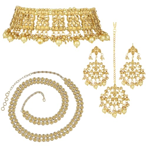 Peora Traditional Bridal Jewellery Set Gift for Women