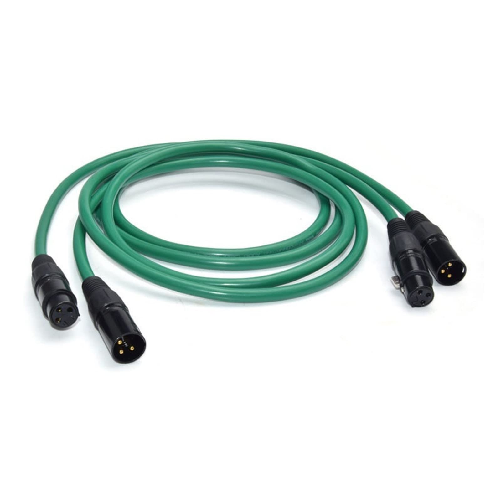 RITMI Hifi posrebrzany kabel 2XLR 6N OFC HIFI XLR męski na żeński kabel audio (kolor: kompatybilny z logo CB650R, długość: 3 m)