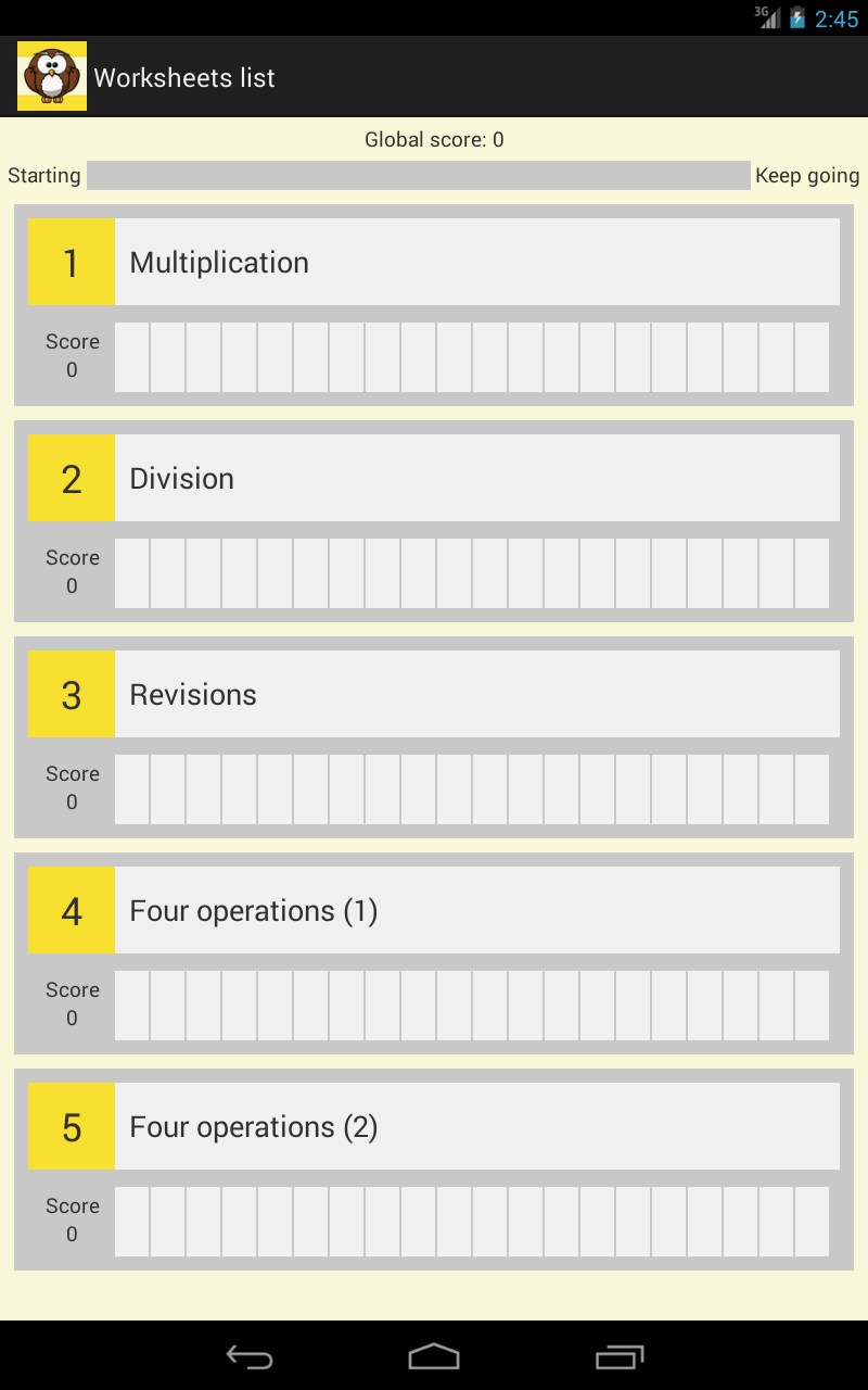 Math Success: Fractions 5th grade - volume 3 - App on Amazon Appstore