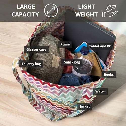 LARGE BOHO TOTE BAG for WOMEN – Animal Free Shoulder Bag – Boho Hippie Purse for Beach, Work & Daily Use4