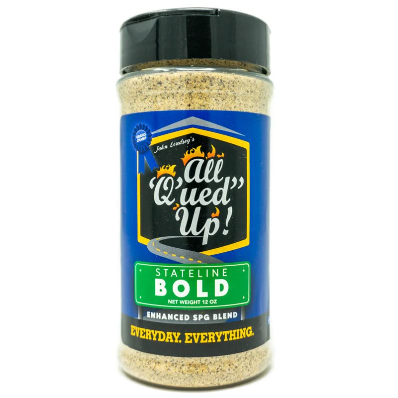 All Q'ued Up! Stateline Bold Enhanced SPG Blend
