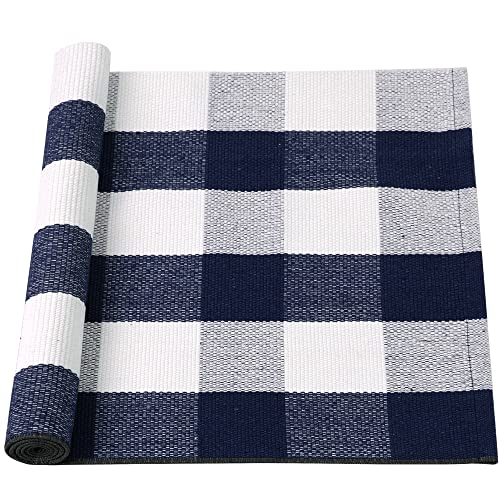 Alfombra de algodón lavable exterior e interior tapete de cocina retro uxcell 2