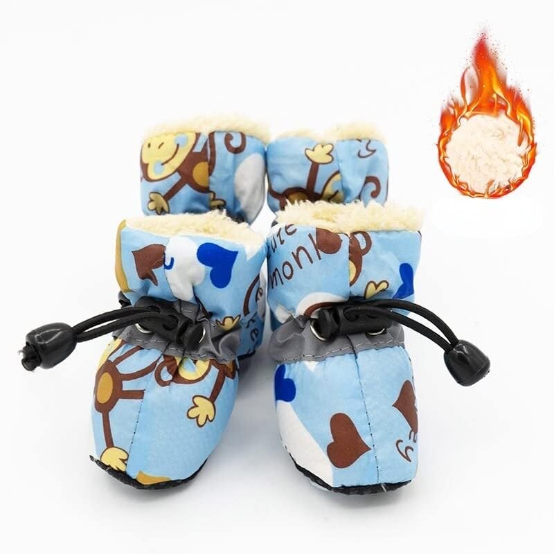 Generic 4pcs/Set Soft-Soled Dog Shoes Indoor Non-Slip Silent Dog Shoes Winter Warm Puppy Shoes Dog Boot Waterproof Shoes (B0CY8ZMTLZ) Amazon Price History, Amazon Price Tracker