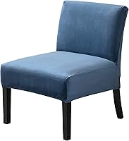 Vista 11 de JIAN YA NA Funda para Silla de Acento sin Brazos, Funda Elástica para Silla sin Brazos de Spandex, Fundas para Sillas sin Brazos, Funda para Silla