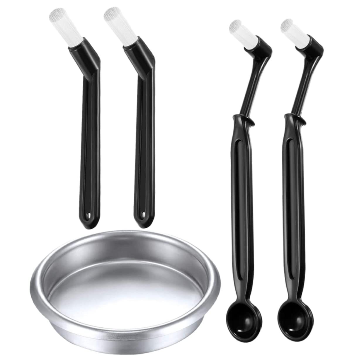 5Pcs Espresso Machine Cleaning Brush for Easy and Grinder Maintenance Portable and Comfortable to Use for Espresso Machines