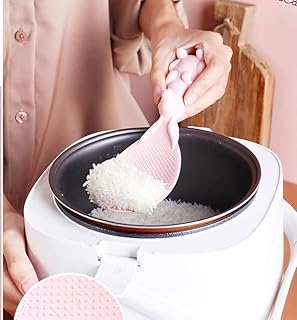 Sponsored Ad - MysticFire Rice Paddle for Serving Rice spatula Standing Creative Rabbit Non-Stick Rice Spoon Cartoon Verti...