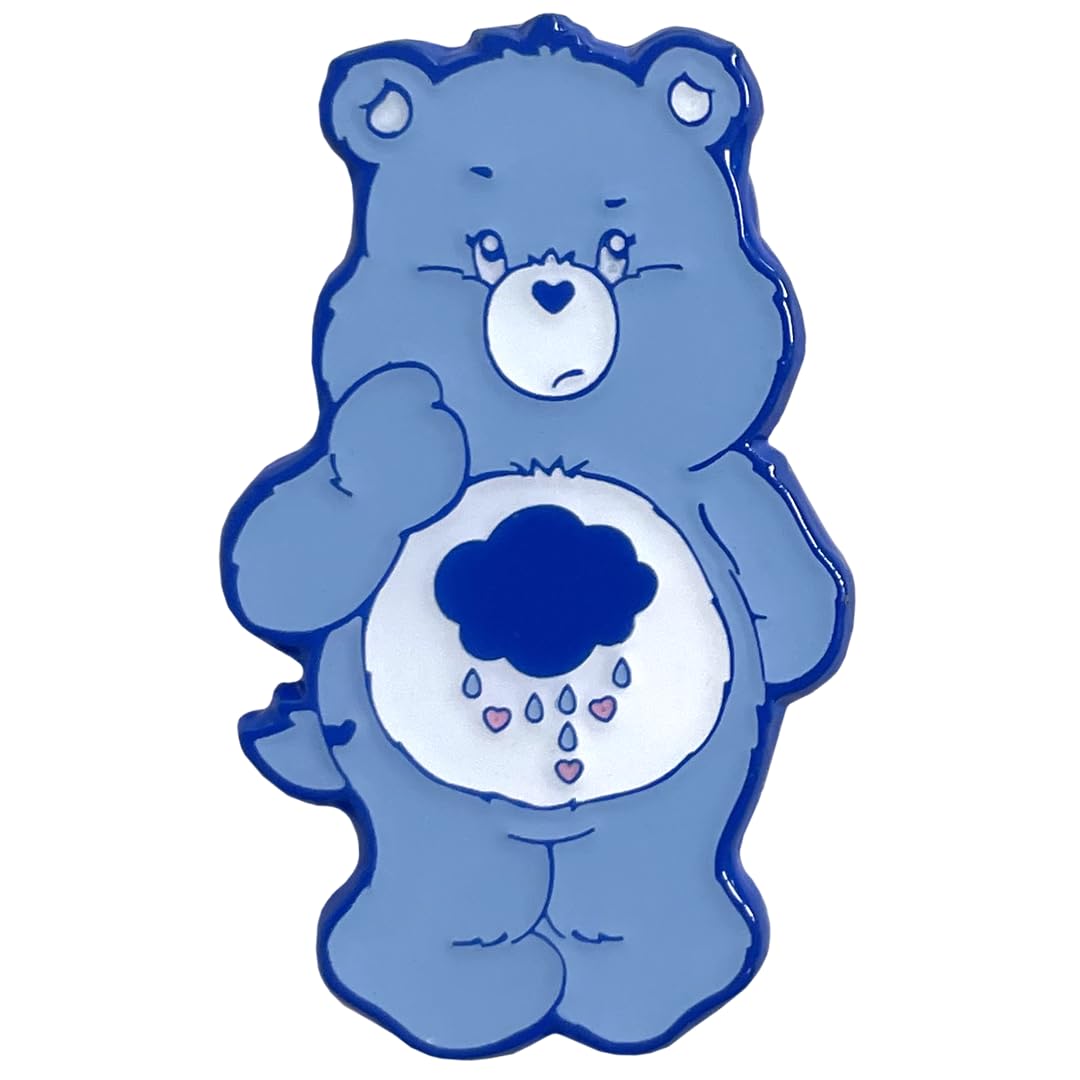 Pawprint Family Retro Care Bears Grumpy Bear Pin Badge, One Size