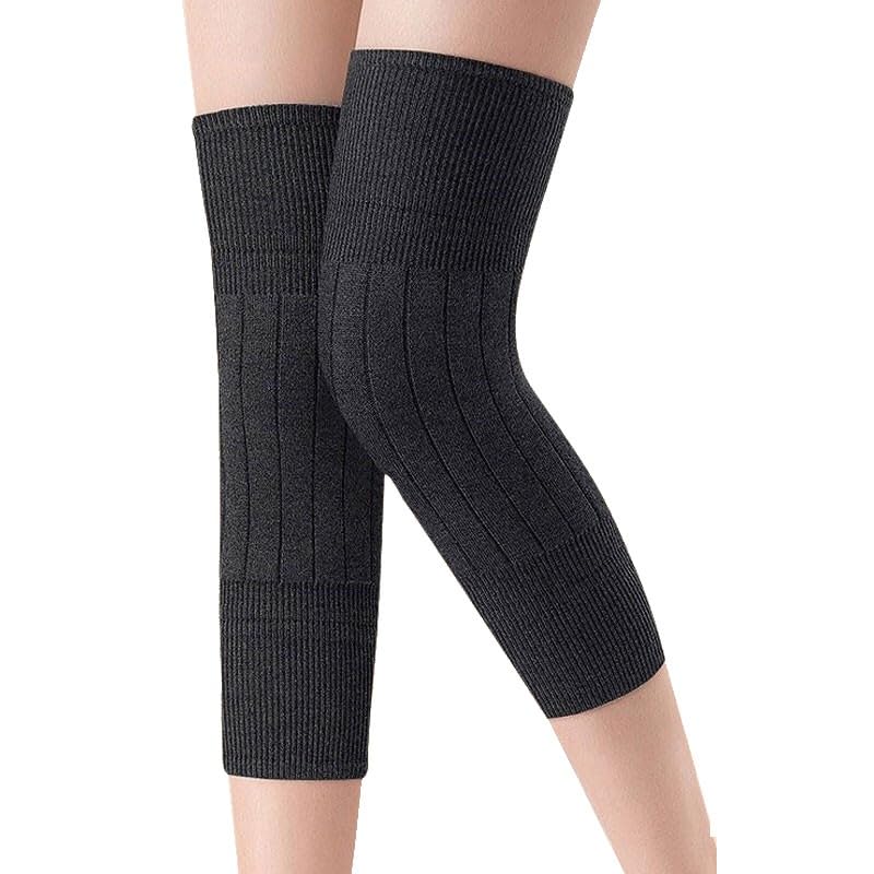 Wool Knee Pads Warm Cold Protection Lengthened Middle-aged and Elderly