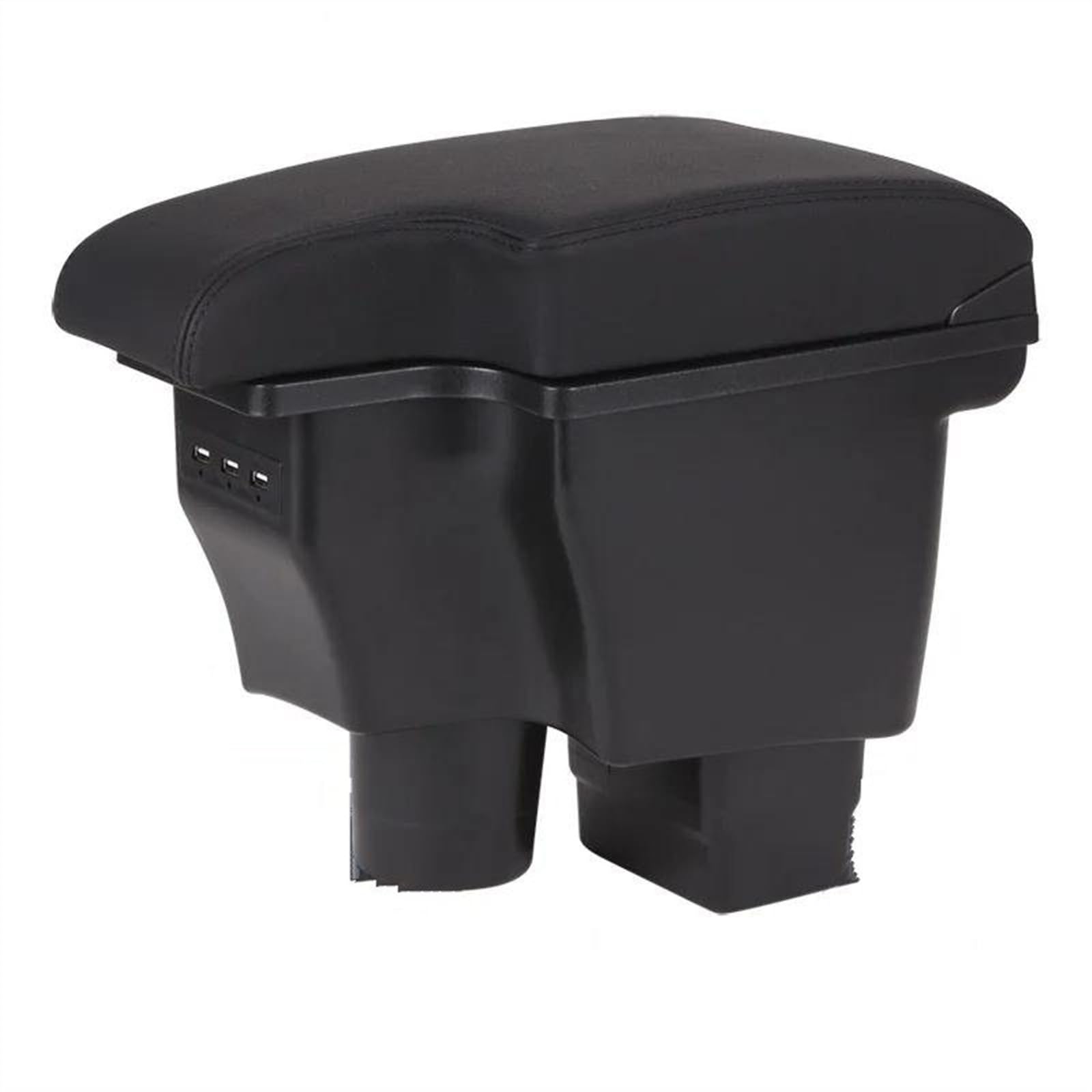 NMJLQW Storage Rack Car Interior Accessories Center Console Storage Box Multifunctional Storage Box For 2 Skyactiv Version Cx3 CX-3(B2 genuine leather)