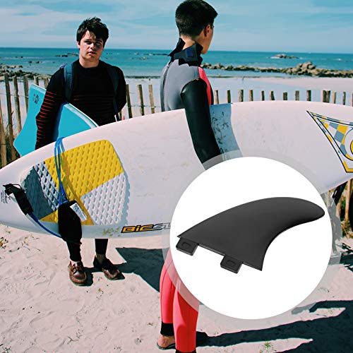 BESPORTBLE 3Pcs Conjunto Prancha Fin Surf Fin de Plástico Clip- on Prancha de Surf Fin para Canoe Ka