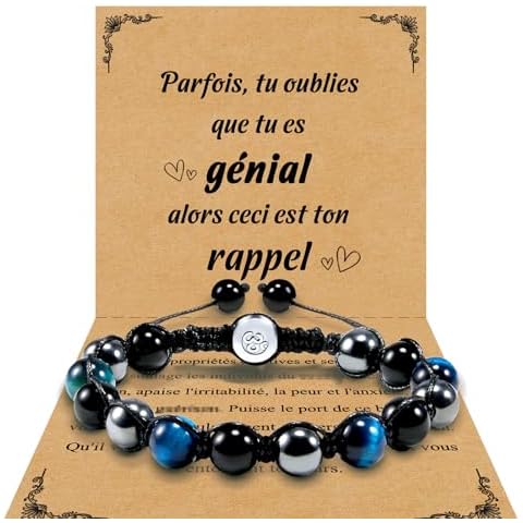 VGWON Bracelet Homme Oeil de Tigre Cover