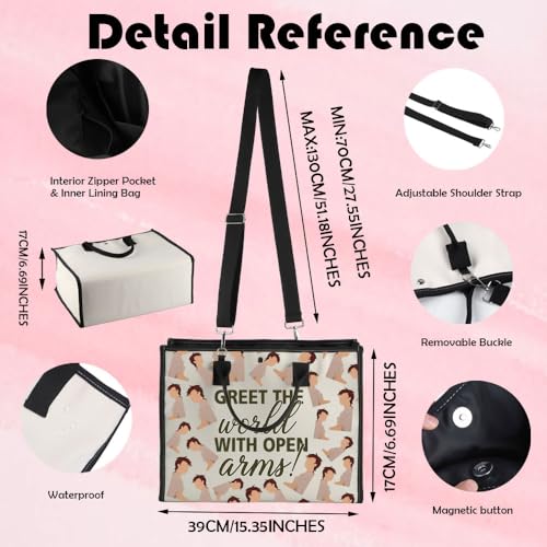Image of MNIGIU Musical Inspired Gift Musical Crossbody Bag Musical Merch For Musical Lover