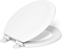 Vista 1 de KOHLER Stonewood Quiet-Close, Asiento de inodoro redondo de cierre suave, madera duradera, fácil instalación, ajuste universal, elementos esenciales