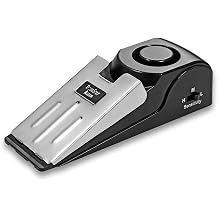 Mengshen 1-pack security wedge door stopper alarm stopper block travel security warning 120db pack with 1 MS-M68